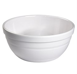 Миска 1,5л d19см, меламин, Ben, цвет белый S-2675 415753