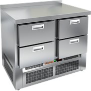 СТОЛ С МОРОЗИЛЬНЫМ ШКАФОМ HICOLD GNE 22/BT (R290) 420018