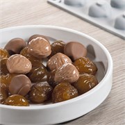 Форма силиконовая Gourmand Орех каштан 31х27мм h16мм, 6мл, 24 ячейки GG011S 369970