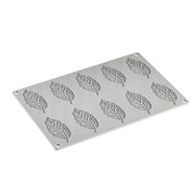 Форма силиконовая Gourmand Перо 84х38мм h2мм, 2мл, 10 ячеек GG028S 369973
