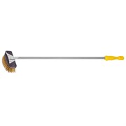 Щетка для печи 15х5,5см h135см со скребком, медная 257/2LC 370771