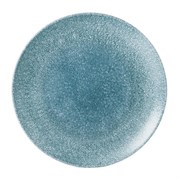 Тарелка мелкая 26см, без борта, цвет Raku Topaz Blue, Studio Prints RKTBEV101 367727