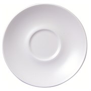 Блюдце 15,6см Vellum, цвет White полуматовый WHVMCSS1 358613