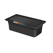 Гастроемкость п/п 1/1 h 65мм, черная 422107313 359544