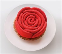 Форма силиконовая PAVOFLEX для пирож. 3D Rose d78мм h21мм, 100мл, 12 ячеек PX4386 380305