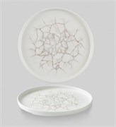 Тарелка мелкая 26см, h2см с прямым бортом, Chefs Plate, цвет Agate Grey, KTAGWP261 381037