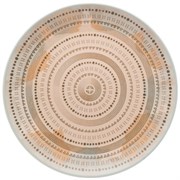 Тарелка мелкая UNNI ACETINADO ANCESTRAL 26см Oxford 103768, AY02-5624 403259