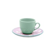 Пара чайная COUP COLORE (чашка 220мл и блюдце 16см) Oxford 126863, ED02-4689 404001