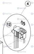 ГИДРОБАК ДЛЯ ЛЬДОГЕНЕРАТОРА APACH COOK LINE AGB155.3 353070